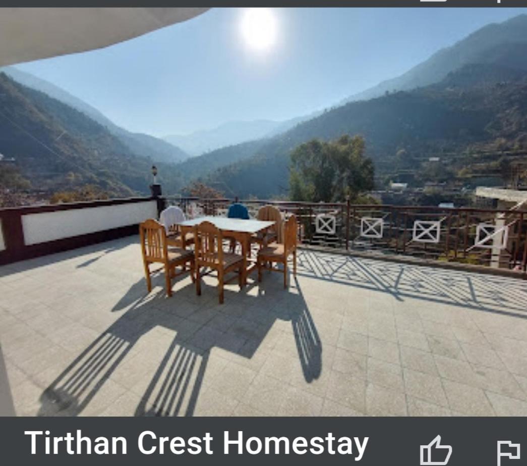 Tirthan Crest Homestay Banjār Εξωτερικό φωτογραφία