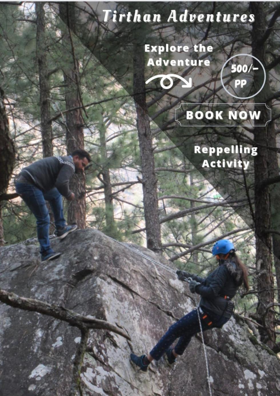Tirthan Crest Homestay Banjār Εξωτερικό φωτογραφία
